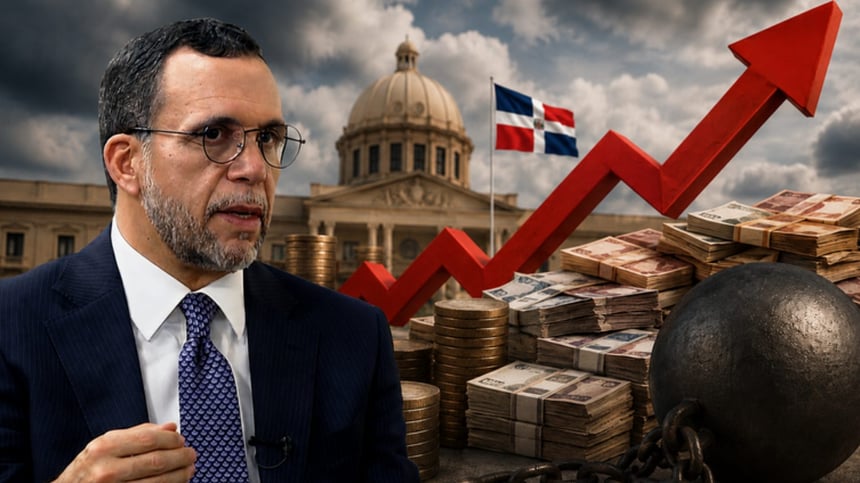 Andrés Navarro critica la gestión del PRM y cuestiona el nivel de endeudamiento del país